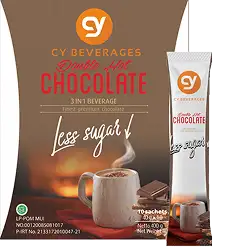 Double Hot Chocolate Less Sugar