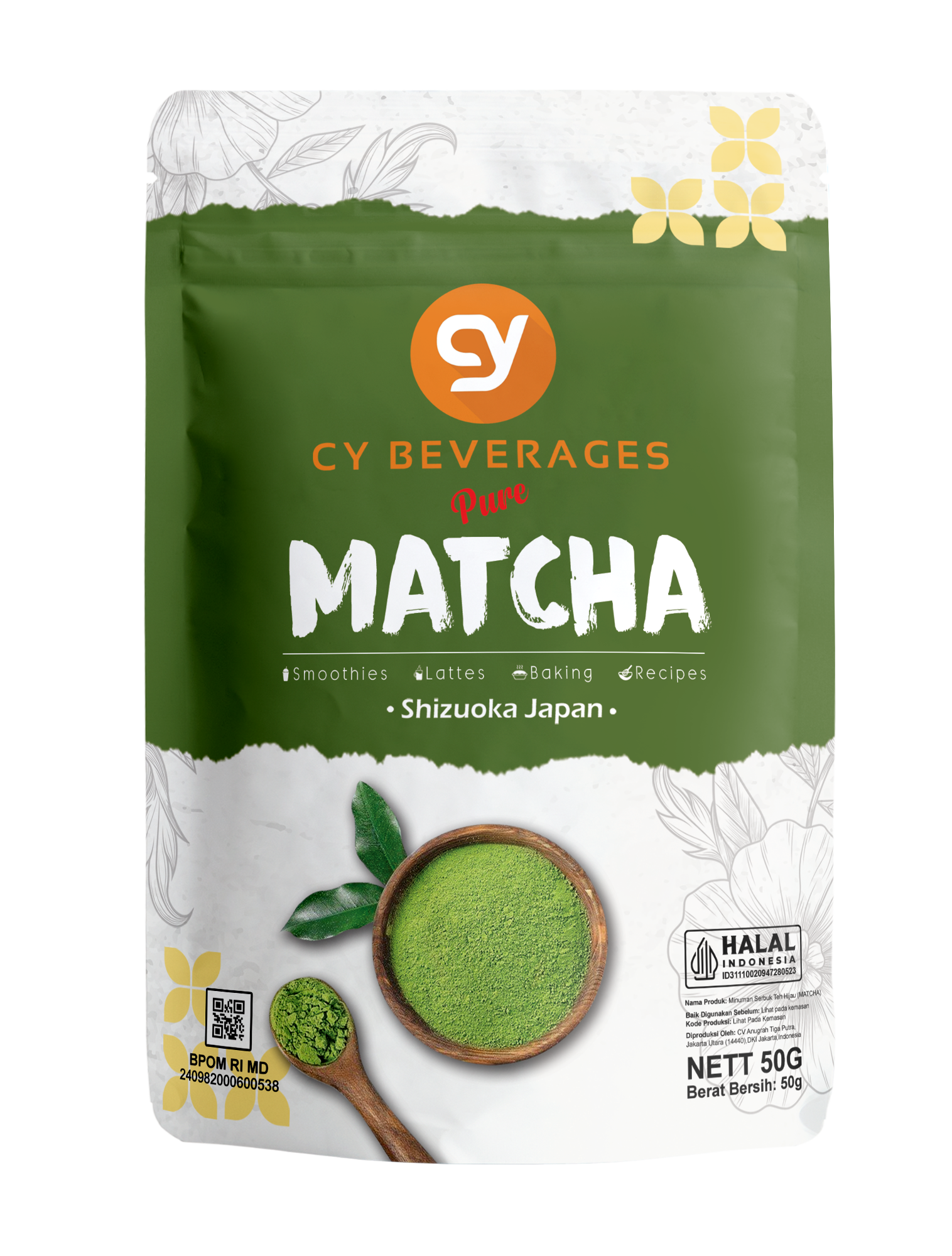CY Matcha Powder 100% Pure Shizuoka Japan Matcha Powder